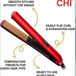 CHI Red Hair Styling Iron